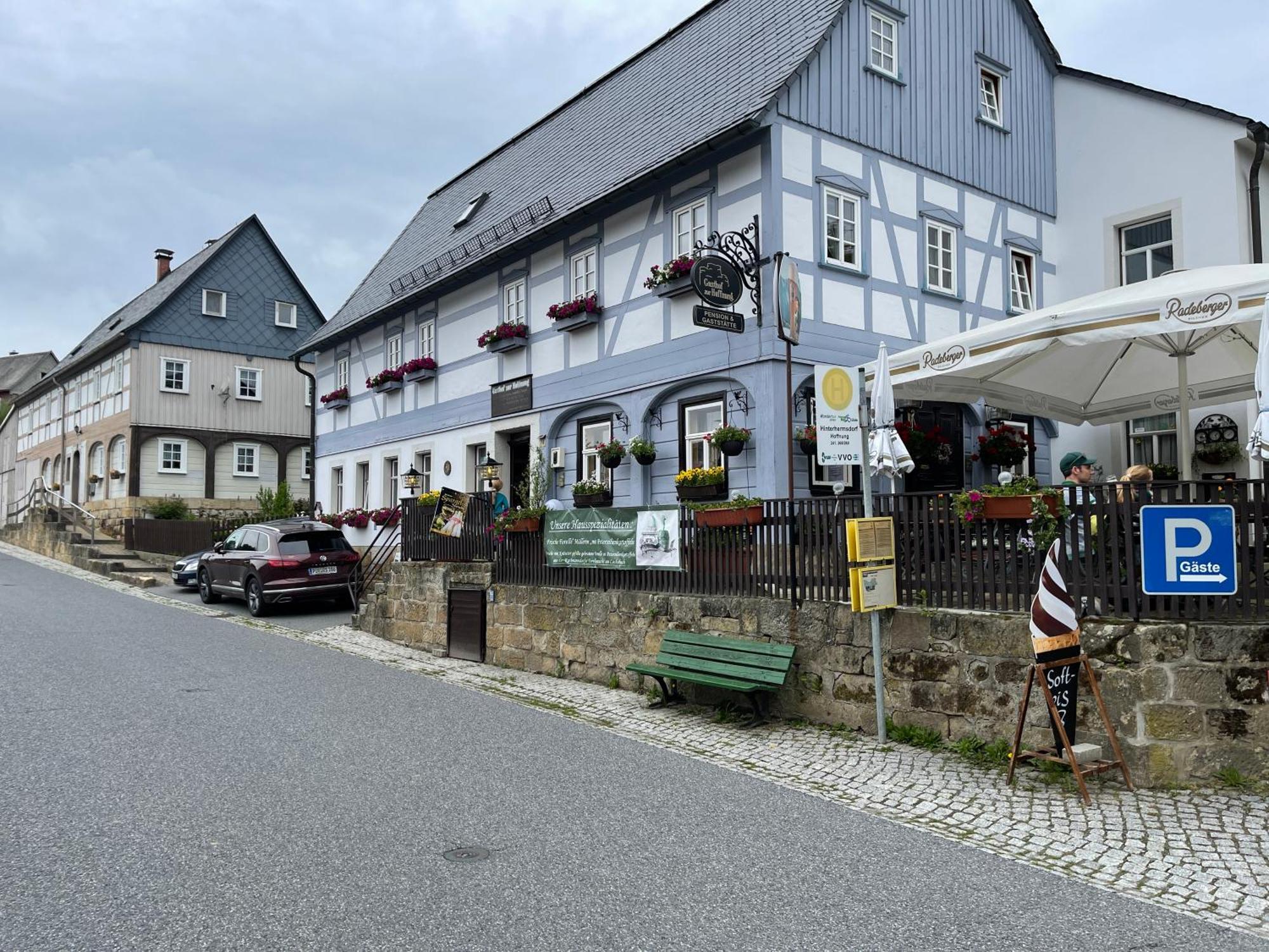 Gasthof Zur Hoffnung Хинтерхермсдорф Экстерьер фото