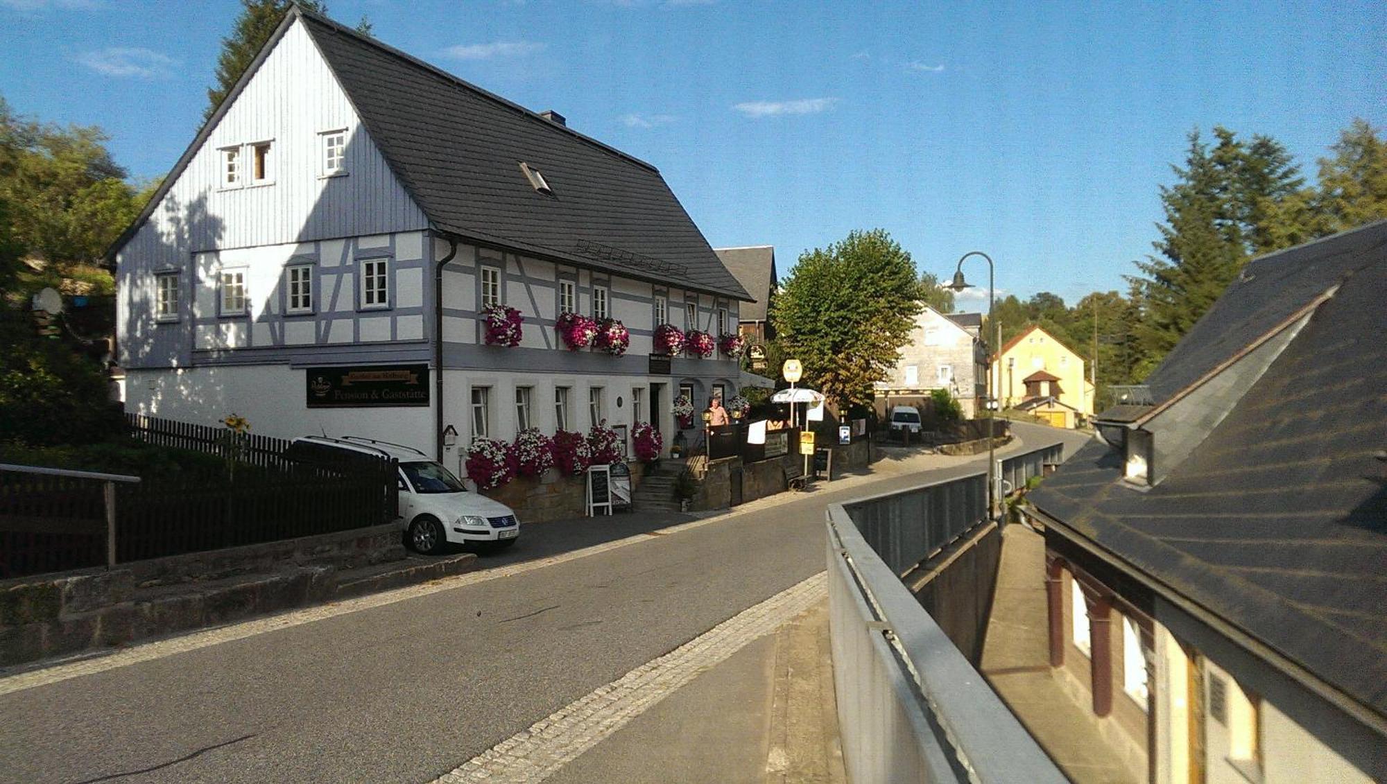 Gasthof Zur Hoffnung Хинтерхермсдорф Экстерьер фото